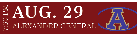 ALEXANDER CENTRAL,AUG. 29,7:30 P