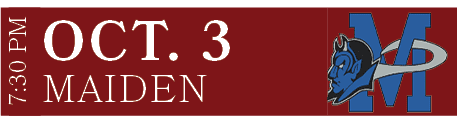 MAIDEN,OCT. 3,7:30 P