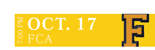 FCA,OCT. 17,7:00 P