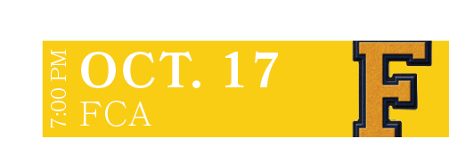 FCA,OCT. 17,7:00 P