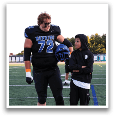 Hopkins vs Buffalo on Friday, September 6, 2024. Photo by Cheryl A. Myers, @cherylamyers