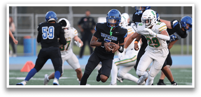 Hopkins vs. Edina at Hopkins High School on Thursday, August 28, 2025. Photo by Cheryl A. Myers