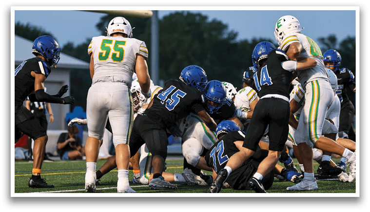 Hopkins vs. Edina at Hopkins High School on Thursday, August 28, 2025. Photo by Cheryl A. Myers