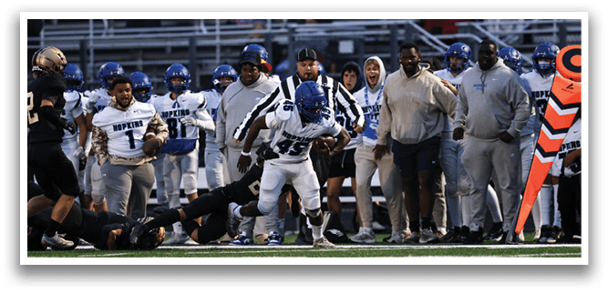 Hopkins vs East Ridge at East Ridge High School on Friday, September 5, 2025. Photo by Cheryl A.Myers 