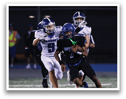 Hopkins vs.Woodbury at Hopkins High School on Friday, September 16, 2025. Photo by Cheryl A. Myers 