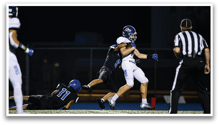 Hopkins vs.Woodbury at Hopkins High School on Friday, September 16, 2025. Photo by Cheryl A. Myers 
