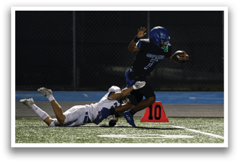 Hopkins vs.Woodbury at Hopkins High School on Friday, September 16, 2025. Photo by Cheryl A. Myers 
