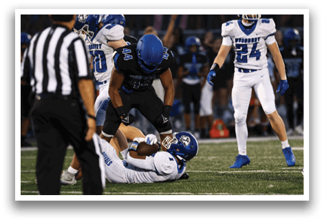 Hopkins vs.Woodbury at Hopkins High School on Friday, September 16, 2025. Photo by Cheryl A. Myers 