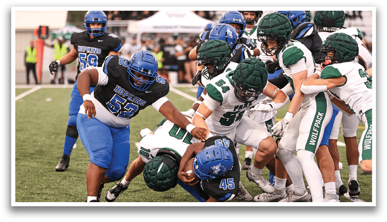 Hopkins vs Park on Friday, September 19, 2025. Photo by Cheryl A. Myers 