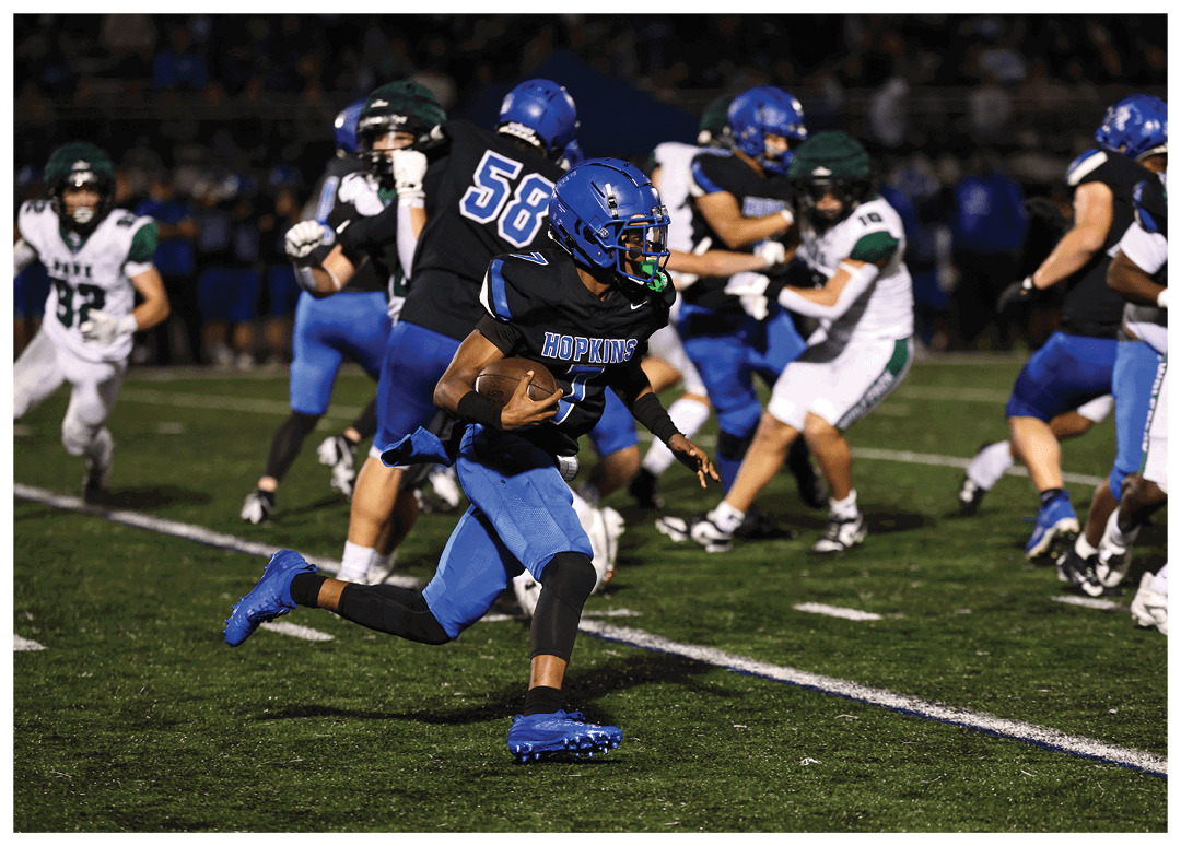 Hopkins vs Park on Friday, September 19, 2025. Photo by Cheryl A. Myers 