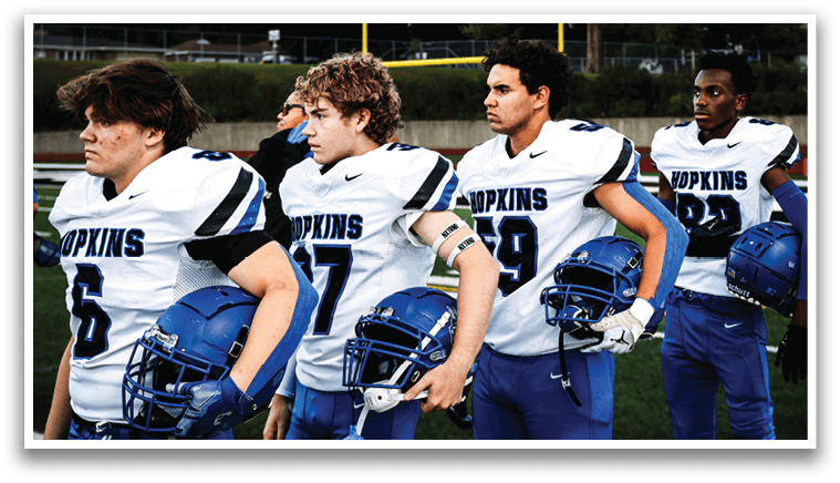 MSHSL Football Hopkins vs Roseville at Roseville Area High School on 9/26/2025. Photo by Cheryl A. Myers.