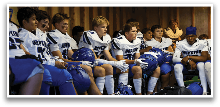 MSHSL Football Hopkins vs Roseville at Roseville Area High School on 9/26/2025. Photo by Cheryl A. Myers.