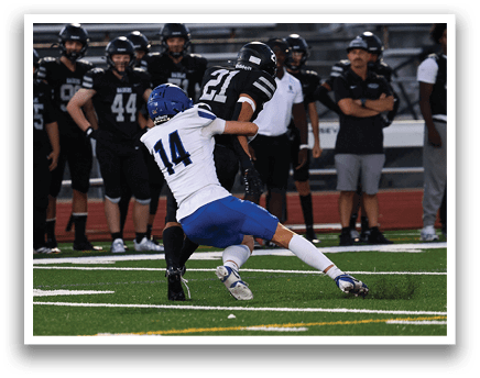 MSHSL Football Hopkins vs Roseville at Roseville Area High School on 9/26/2025. Photo by Cheryl A. Myers.