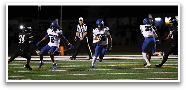 MSHSL Football Hopkins vs Roseville at Roseville Area High School on 9/26/2025. Photo by Cheryl A. Myers.