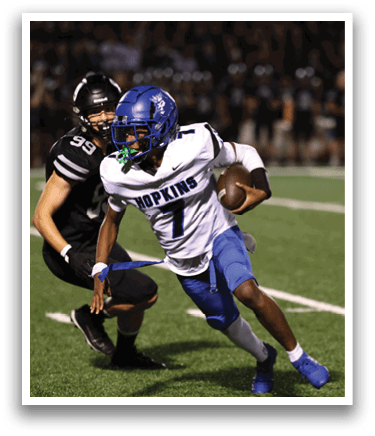 MSHSL Football Hopkins vs Roseville at Roseville Area High School on 9/26/2025. Photo by Cheryl A. Myers.