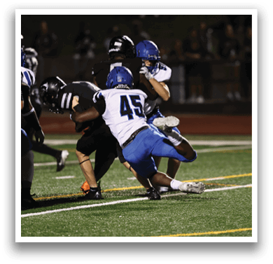 MSHSL Football Hopkins vs Roseville at Roseville Area High School on 9/26/2025. Photo by Cheryl A. Myers.