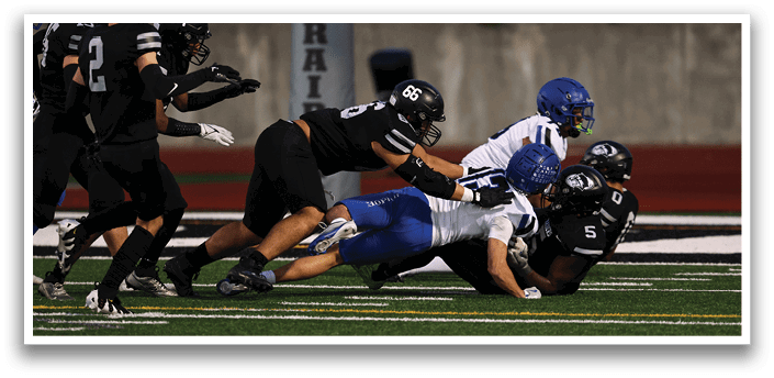 MSHSL Football Hopkins vs Roseville at Roseville Area High School on 9/26/2025. Photo by Cheryl A. Myers.