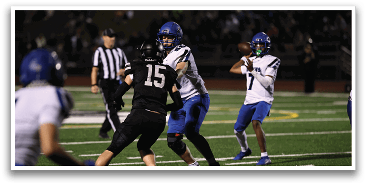 MSHSL Football Hopkins vs Roseville at Roseville Area High School on 9/26/2025. Photo by Cheryl A. Myers.
