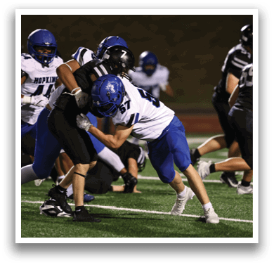 MSHSL Football Hopkins vs Roseville at Roseville Area High School on 9/26/2025. Photo by Cheryl A. Myers.