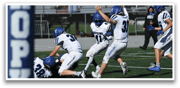 MSHSL Football Hopkins JV vs Roseville at Hopkins High School on 9/27/2025. Photo by Cheryl A. Myers.