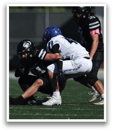 MSHSL Football Hopkins JV vs Roseville at Hopkins High School on 9/27/2025. Photo by Cheryl A. Myers.