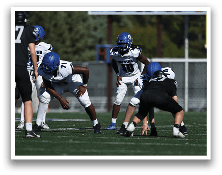 MSHSL Football Hopkins JV vs Roseville at Hopkins High School on 9/27/2025. Photo by Cheryl A. Myers.
