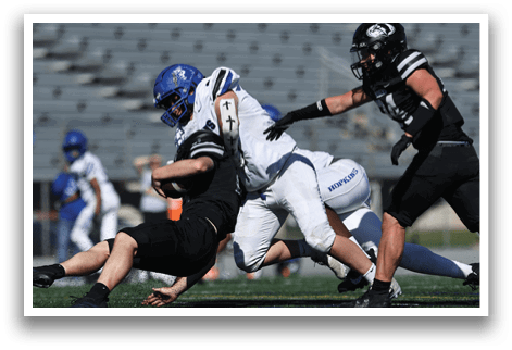 MSHSL Football Hopkins JV vs Roseville at Hopkins High School on 9/27/2025. Photo by Cheryl A. Myers.
