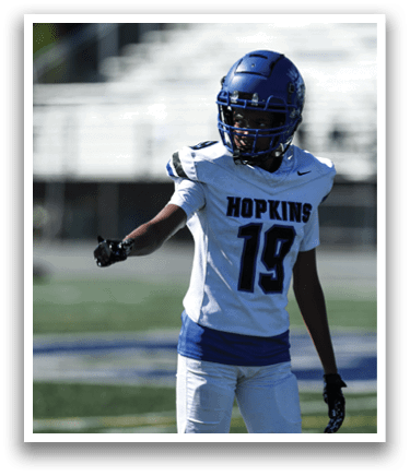 MSHSL Football Hopkins JV vs Roseville at Hopkins High School on 9/27/2025. Photo by Cheryl A. Myers.
