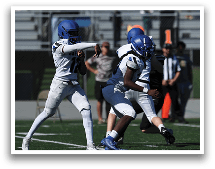 MSHSL Football Hopkins JV vs Roseville at Hopkins High School on 9/27/2025. Photo by Cheryl A. Myers.