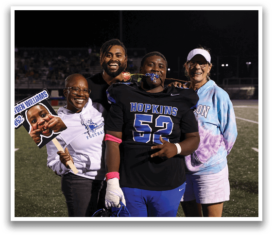 Hopkins vs Eastview on Fruday, October 4, 2025. Photo by Cheryl A. Myers 