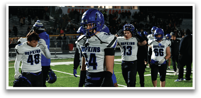 Hopkins vs Centennial at Centennial High School on Friday, October 24, 2025. Photo by Cheryl A. Myers