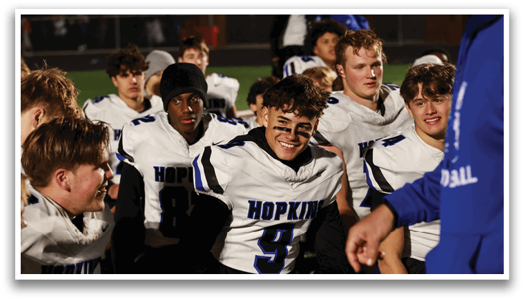 Hopkins vs Centennial at Centennial High School on Friday, October 24, 2025. Photo by Cheryl A. Myers