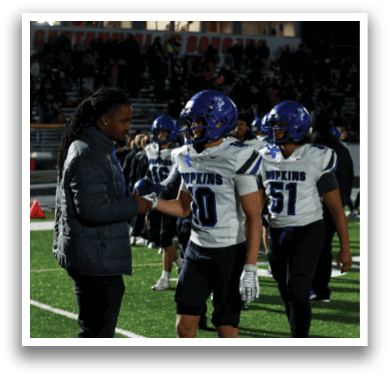 Hopkins vs Centennial at Centennial High School on Friday, October 24, 2025. Photo by Cheryl A. Myers