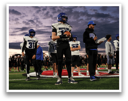 Hopkins vs Centennial at Centennial High School on Friday, October 24, 2025. Photo by Cheryl A. Myers