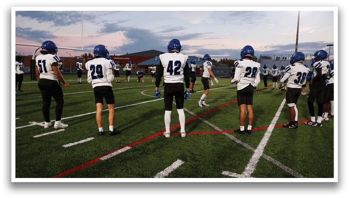 Hopkins vs Centennial at Centennial High School on Friday, October 24, 2025. Photo by Cheryl A. Myers