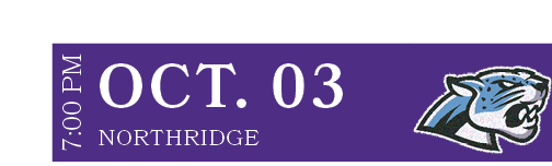NORTHRIDGE,OCT. 03,7:00 P