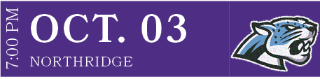 NORTHRIDGE,OCT. 03,7:00 P