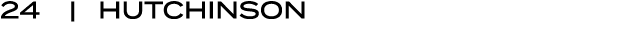 24 | HUTCHINSON