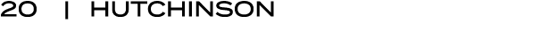 20 | HUTCHINSON