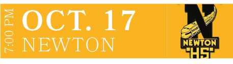 NEWTON,OCT. 17,7:00 P