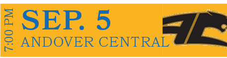 ANDOVER CENTRAL,SEP. 5 ,7:00 P
