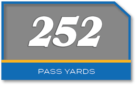 252,PASS YARD