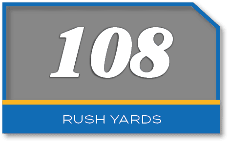 108,rush yard