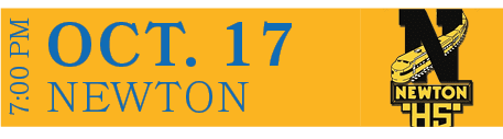 NEWTON,OCT. 17,7:00 P
