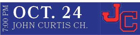 JOHN CURTIS CH.,OCT. 24,7:00 P