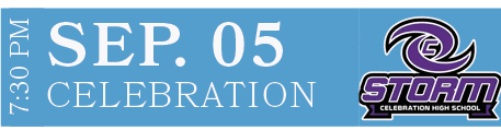 Celebration,sep. 05,7:30 P