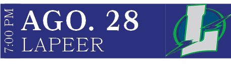 Lapeer,AGO. 28,7:00 P