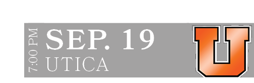 UTICA,SEP. 19,7:00 P