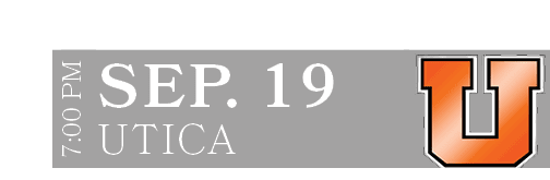 UTICA,SEP. 19,7:00 P