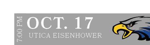  Utica Eisenhower,OCT. 17,7:00 P
